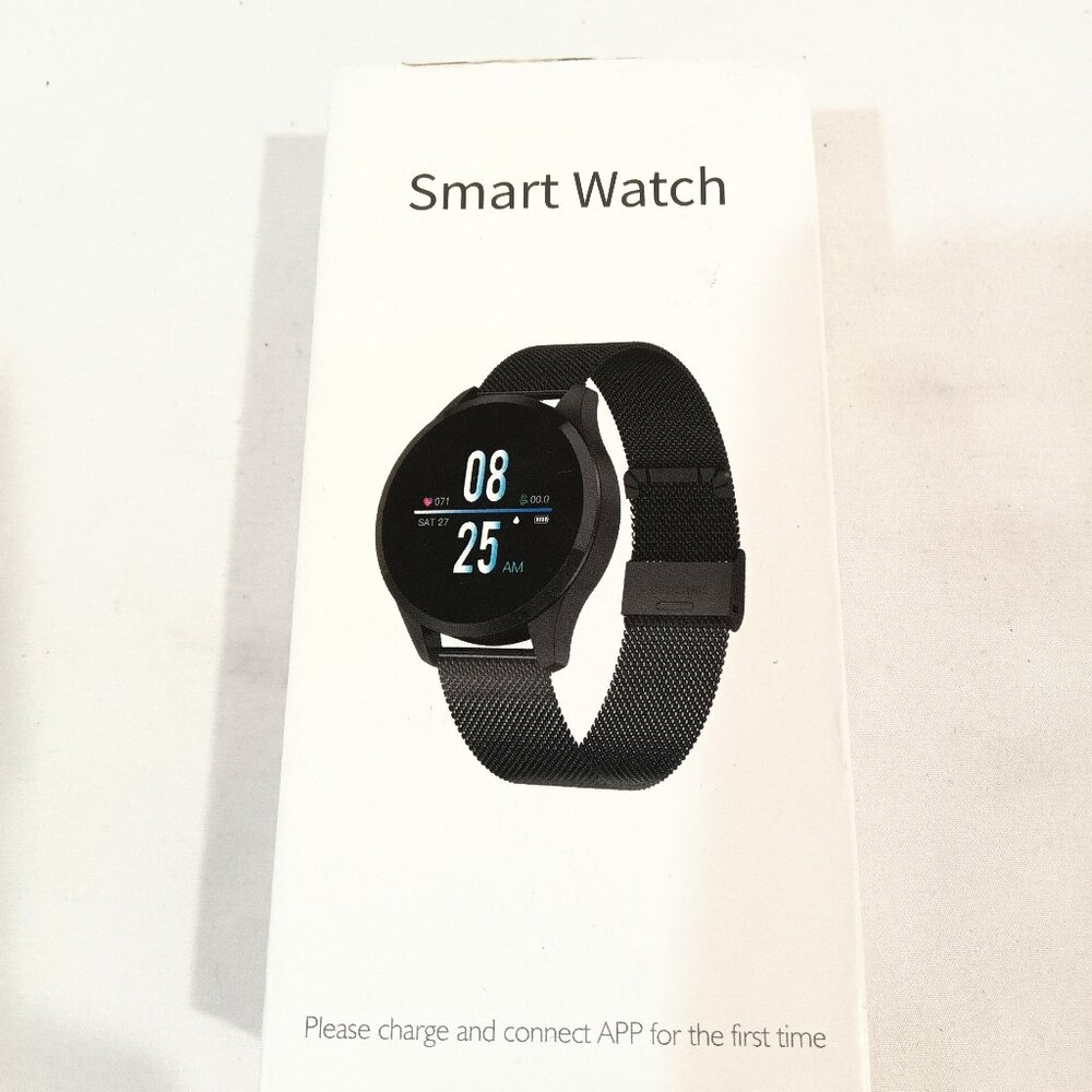 Smart Watch Android 4.4 & above / iOS 9.0 & above Black Color